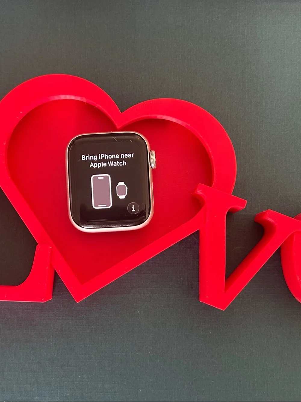 Apple Watch Silver Case with Black Display 🖤